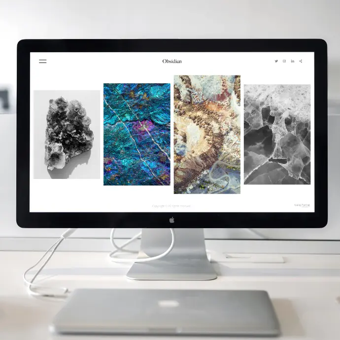 Website Branding A beautifully designed website for a business