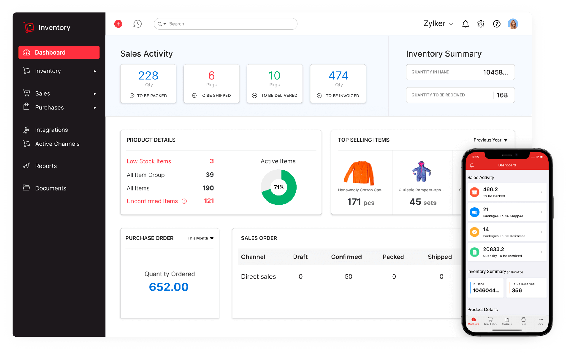 Zoho Inventory Efficient Inventory Management to Power Your Growth.