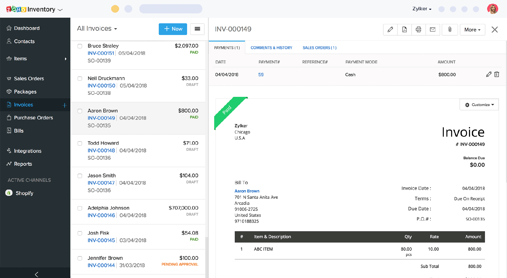 Zoho Invoice Effortless Invoicing for Faster Payments and Cash Flow.