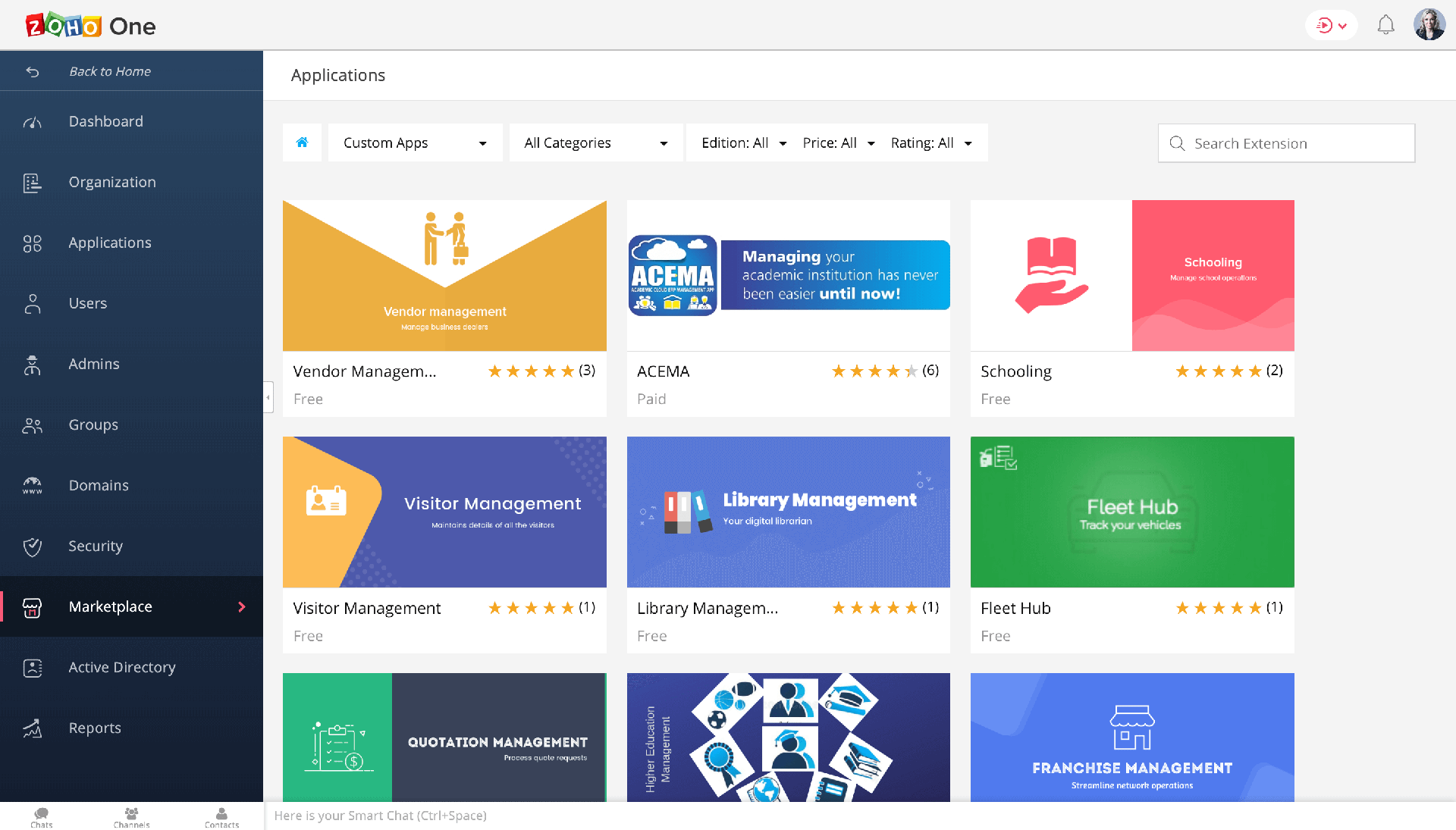 Zoho One Complete Business Suite to Transform Your Operations.