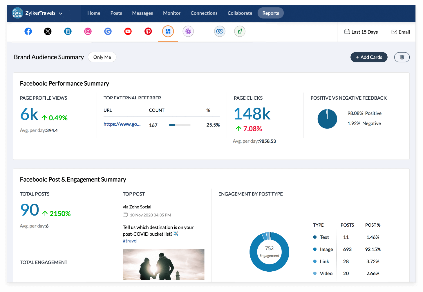 Zoho Social Boost Your Brand with Powerful Social Media Tools.
